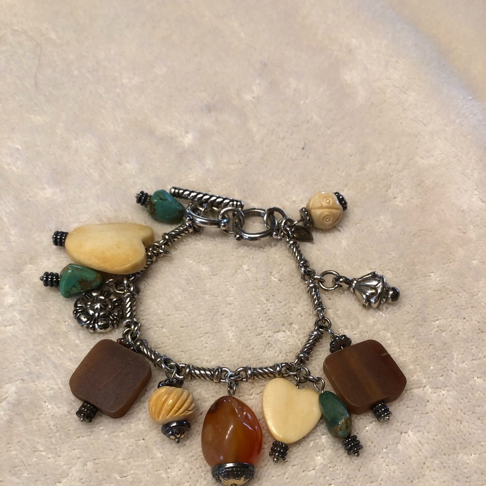 Brighton turquoise dangle bracelet
